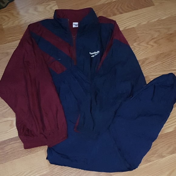 90's windbreaker sweatsuit